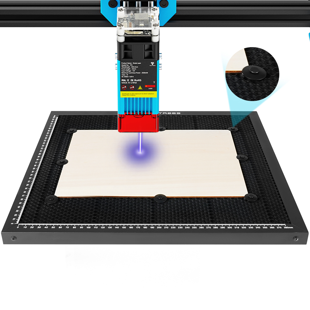 Parti dell'attrezzatura laser  - Honeycomb Laser Bed recensione e prezzo